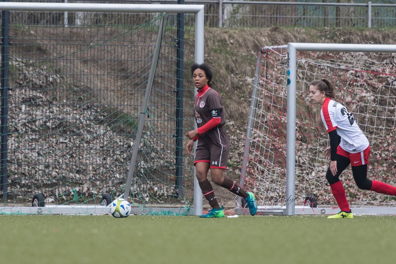 Bild 98 - B-Juniorinnen Walddoerfer - St.Pauli : Ergebnis: 4:1